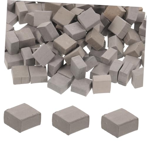 Beaupretty 100 Stück Teiliges Miniatur Ziegelstein Fein Poliert und Sicher DIY Mini Bausteine für Kreatives Modellbau Fördert Fantasie und Handfertigkeit von Kindern und Familien von Beaupretty