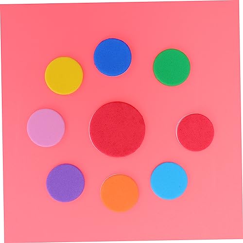 Beaupretty 1000Stücke Selbstklebende Geometrische Aufkleber aus Bunte Schaumformen für Kreative Bastelprojekte und Kognitive Entwicklung bei Kindern von Beaupretty