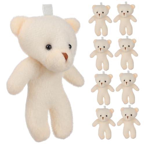 Beaupretty 10Stücke Bären Hängepuppen für Dekorative Plüschbären Bärenspielzeug und Süßes Bärenornament für Partys und von Beaupretty