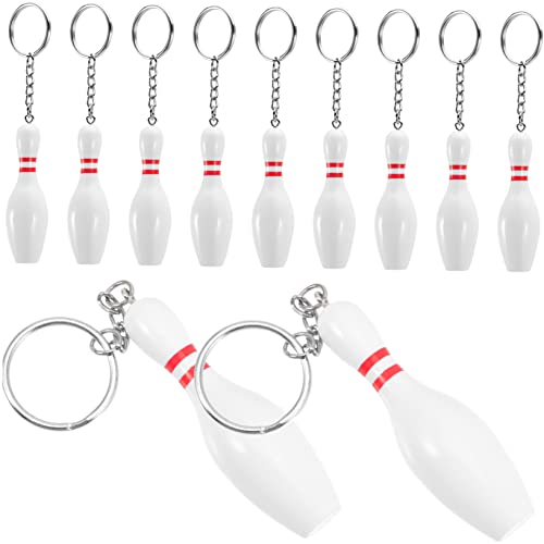 Beaupretty 10Stücke Bowling Schlüsselanhänger Mini Bowling Pin Schlüsselbund für Sportveranstaltungen Mitgebsel und Erinnerungsstücke für Kindergeburtstage und Geschenkideen Beaupretty 10Stücke Bowling Schlüsselanhänger Mini Bowling Pin Schlüsselbund für Sportveranstaltungen Mitgebsel und Erinnerungsstücke für Kindergeburtstage und Geschenkideen von Beaupretty