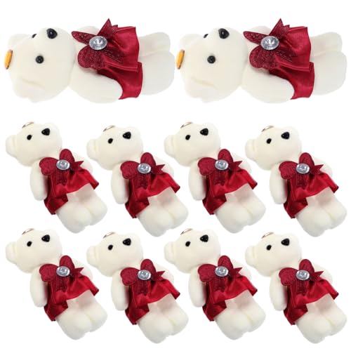 Beaupretty 10Stücke Plüschbären Dekoration für Hochzeit und Valentinstag Stoffbären Puppen für Blumensträuße Vielseitige Kuscheltiere für Sofas und Autos Beaupretty 10Stücke Plüschbären Dekoration für Hochzeit und Valentinstag Stoffbären Puppen für Blumensträuße Vielseitige Kuscheltiere für Sofas und Autos von Beaupretty