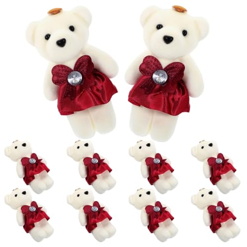 Beaupretty 10Stücke Plüschbären für Hochzeiten und Valentinstag Kuscheltiere im Blumenstrauß Design Süße Stoffbären für und Dekoration für Verschiedene Anlässe Beaupretty 10Stücke Plüschbären für Hochzeiten und Valentinstag Kuscheltiere im Blumenstrauß Design Süße Stoffbären für und Dekoration für Verschiedene Anlässe von Beaupretty