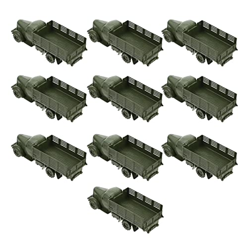 Beaupretty 10Stücke Teiliges LKW Modell aus Material Simulationstruck für Kreative Spielstunden und Pädagogische der Hand Augen Koordination und Kreativität von Beaupretty