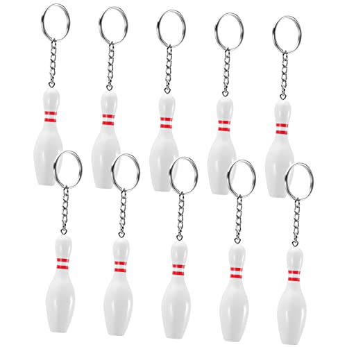 Beaupretty 10Stücke Teiliges Mini Bowling Schlüsselanhänger Souvenirs für Sportveranstaltungen als und Mitgebsel für Kindergeburtstage und Feiern Beaupretty 10Stücke Teiliges Mini Bowling Schlüsselanhänger Souvenirs für Sportveranstaltungen als und Mitgebsel für Kindergeburtstage und Feiern von Beaupretty