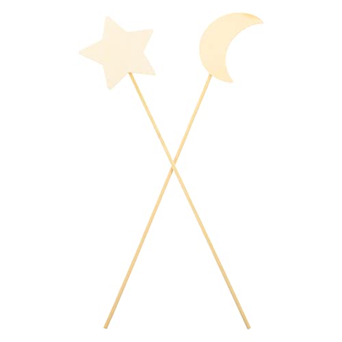 Beaupretty 12 Stück DIY Wandspielzeug Dekorative Leere Holz Fee Stäbe für Kreative Bastelarbeiten für Kindergeburtstage und Kreative Aktivitäten von Beaupretty