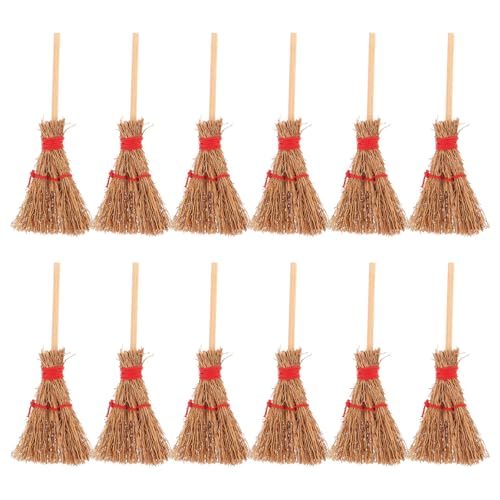 Beaupretty 12 Stück Elegante Hexenbesen für Puppenhäuser Vielseitige Halloween Dekoration für Drinnen und Draußen Realistische Accessoires für Rollenspiele und Kreative Gestaltung Beaupretty 12 Stück Elegante Hexenbesen für Puppenhäuser Vielseitige Halloween Dekoration für Drinnen und Draußen Realistische Accessoires für Rollenspiele und Kreative Gestaltung von Beaupretty