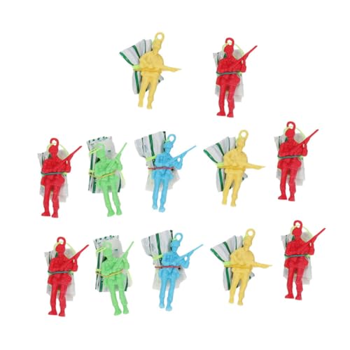 Beaupretty 12 Stück Fallschirmspielzeug für Handwurf Flugspielzeug mit Soldatenmotiven Outdoor für Kreative Aktivitäten und Gruppenspiele Beaupretty 12 Stück Fallschirmspielzeug für Handwurf Flugspielzeug mit Soldatenmotiven Outdoor für Kreative Aktivitäten und Gruppenspiele von Beaupretty