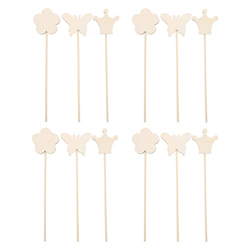 Beaupretty 12 Stück Feenstäbe für Mädchen DIY Holz Bastelset mit Blumen Krone und Schmetterling Kreative Zauberstäbe für Kindergeburtstage und Partys Beaupretty 12 Stück Feenstäbe für Mädchen DIY Holz Bastelset mit Blumen Krone und Schmetterling Kreative Zauberstäbe für Kindergeburtstage und Partys von Beaupretty