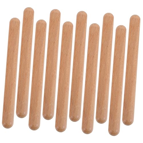 Beaupretty 12 Stück Rhythmus Sticks aus Natürlichem Holz Musikinstrumente für Klassenzimmer zur des Rhythmusgefühls Pädagogisches für Junge Musiker Beaupretty 12 Stück Rhythmus Sticks aus Natürlichem Holz Musikinstrumente für Klassenzimmer zur des Rhythmusgefühls Pädagogisches für Junge Musiker von Beaupretty
