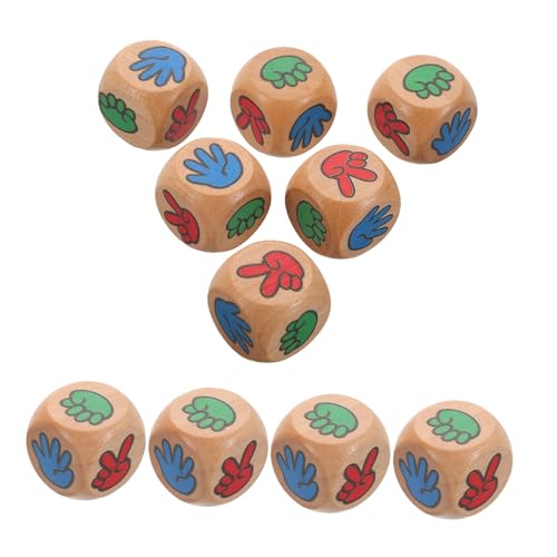 Beaupretty 12 Stück Teiliges Bunte Seitige Holz Fingerwürfel Kreatives Lustiges Ratespiel für Familie Reisen Party Brettspiel Zubehör Langlebig Robust Kommunikativ Beaupretty 12 Stück Teiliges Bunte Seitige Holz Fingerwürfel Kreatives Lustiges Ratespiel für Familie Reisen Party Brettspiel Zubehör Langlebig Robust Kommunikativ von Beaupretty