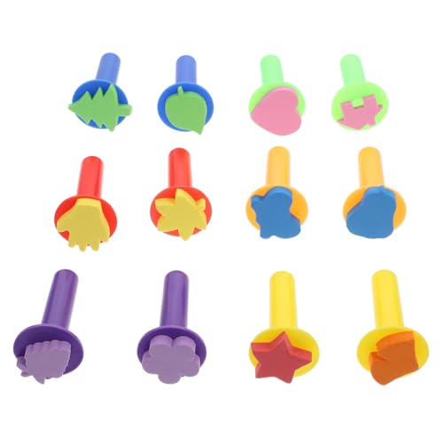 Beaupretty 12 Stück Teiliges DIY Stempelset Bunte Cartoon Stempel für Kreative Bastelarbeiten für Klassenzimmerbelohnungen und Spielspaß Zufällige Farbe Zufällige Farbe Beaupretty 12 Stück Teiliges DIY Stempelset Bunte Cartoon Stempel für Kreative Bastelarbeiten für Klassenzimmerbelohnungen und Spielspaß Zufällige Farbe Zufällige Farbe von Beaupretty
