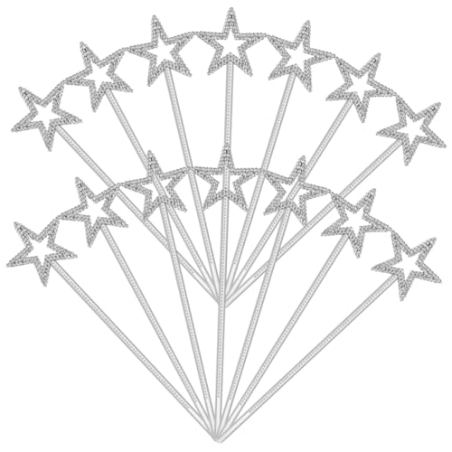 Beaupretty 12 Stück Teiliges Feenstäbe mit Fünfzackigem Stern Glitzerndes Kunststoff Zauberstab für Geburtstag Halloween Kostüm Bühne Geeignet für Rollenspiele Beaupretty 12 Stück Teiliges Feenstäbe mit Fünfzackigem Stern Glitzerndes Kunststoff Zauberstab für Geburtstag Halloween Kostüm Bühne Geeignet für Rollenspiele von Beaupretty