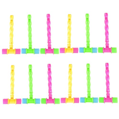 Beaupretty 12 Stück Teiliges Hammer aus Kunststoff Bunte Klopf Hämmer mit Geräuschfunktion Robustes Lernspielzeug für Kleinkinder und Junge Mädchen als Party und Zufällige Zufällige Farbe von Beaupretty
