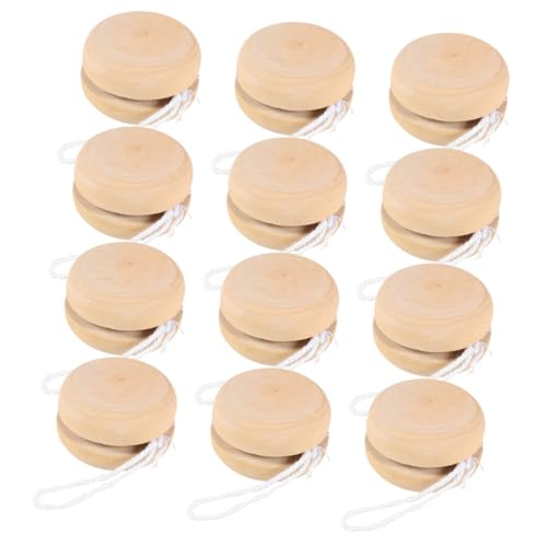 Beaupretty 12 Stück Teiliges Holz Yo Yo Balls DIY Malspaß für Portabel und Langlebig Fördert Fingerfertigkeit Koordination und Gedächtnis Outdoor für Mädchen und Kleinkinder Beaupretty 12 Stück Teiliges Holz Yo Yo Balls DIY Malspaß für Portabel und Langlebig Fördert Fingerfertigkeit Koordination und Gedächtnis Outdoor für Mädchen und Kleinkinder von Beaupretty