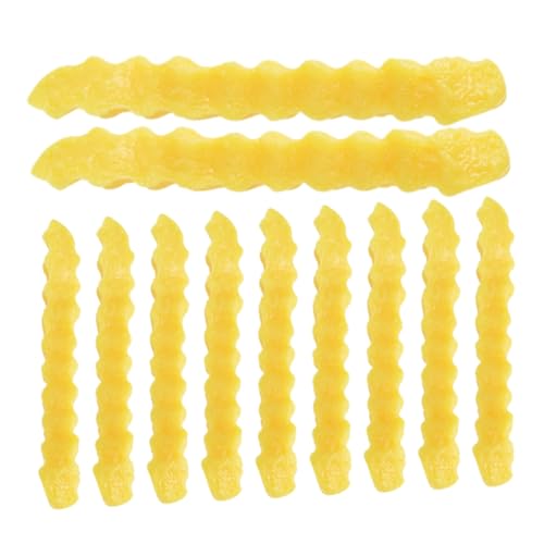 Beaupretty 12 Stück Teiliges Künstliche Pommes Frites Deko Modelle für Realistische Lebensmittelrequisiten zur Party und Restaurantdekoration PVC Fake French Fries mit Lebensechter Beaupretty 12 Stück Teiliges Künstliche Pommes Frites Deko Modelle für Realistische Lebensmittelrequisiten zur Party und Restaurantdekoration PVC Fake French Fries mit Lebensechter von Beaupretty