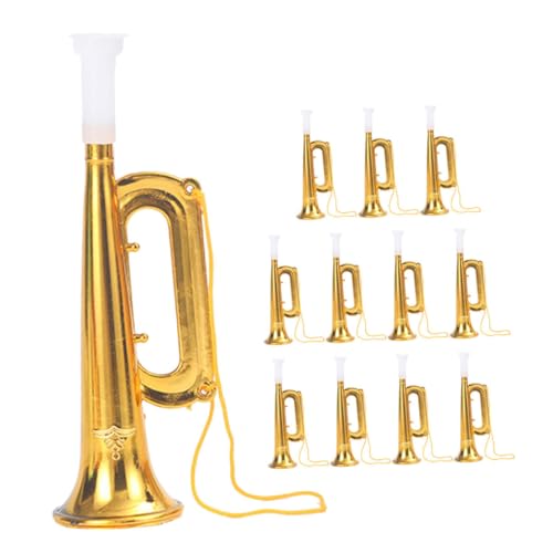 Beaupretty 12 Stück Teiliges Kunststoff Trompete für Farbige Musikinstrumente für Partys und Kreative Spiele Leicht und Sicher für Kleine Musiker Beaupretty 12 Stück Teiliges Kunststoff Trompete für Farbige Musikinstrumente für Partys und Kreative Spiele Leicht und Sicher für Kleine Musiker von Beaupretty