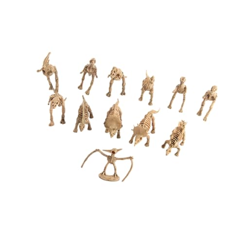 Beaupretty 12 Stück Teiliges Mini Dinosaurier Skelett Modell Lebensechte Simulation Pädagogisches für Ab Jahren Realistische Dino Figuren Dekorativ für Zuhause Büro Party und Sammlung Beaupretty 12 Stück Teiliges Mini Dinosaurier Skelett Modell Lebensechte Simulation Pädagogisches für Ab Jahren Realistische Dino Figuren Dekorativ für Zuhause Büro Party und Sammlung von Beaupretty