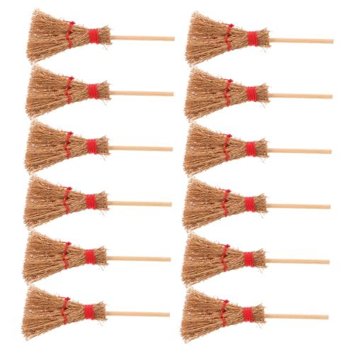 Beaupretty 12 Stück Teiliges Mini Hexenbesen Beige Realistische Miniaturbesen für Puppenhaus Dekoration Langlebige Handgefertigte Mini Möbel Accessoires für Halloween und Bastelprojekte Beaupretty 12 Stück Teiliges Mini Hexenbesen Beige Realistische Miniaturbesen für Puppenhaus Dekoration Langlebige Handgefertigte Mini Möbel Accessoires für Halloween und Bastelprojekte von Beaupretty