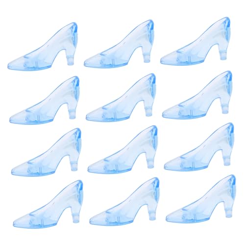 Beaupretty 12 Stück Teiliges Mini Kristallschuhe Dekorative Acryl Prinzessin High Heels Blau Feine Handarbeit Leicht Für Innen Außendekoration Zuhause und Garten Beaupretty 12 Stück Teiliges Mini Kristallschuhe Dekorative Acryl Prinzessin High Heels Blau Feine Handarbeit Leicht Für Innen Außendekoration Zuhause und Garten von Beaupretty