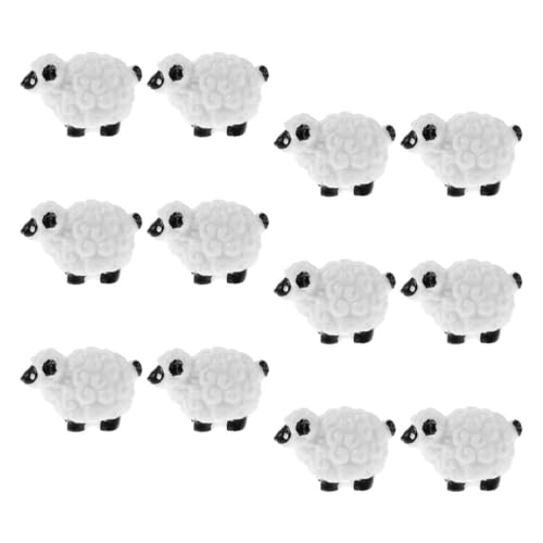 Beaupretty 12 Stück Teiliges Mini Resin Schaf Figuren Wetterfeste Garten Deko Detailreiche Miniatur Tierfiguren für Outdoor und Sandtisch Kompakt Robust und Langlebig für Mikrolandschaften Beaupretty 12 Stück Teiliges Mini Resin Schaf Figuren Wetterfeste Garten Deko Detailreiche Miniatur Tierfiguren für Outdoor und Sandtisch Kompakt Robust und Langlebig für Mikrolandschaften von Beaupretty