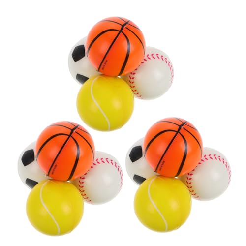 Beaupretty 12 Stück Teiliges Mini Sportschaumstoffbälle Weiche Stressbälle Basketball Fußball Tennis Kleine Handliche Antistressbälle für Party Mitgebsel Handliche Entspannungsspielzeuge Beaupretty 12 Stück Teiliges Mini Sportschaumstoffbälle Weiche Stressbälle Basketball Fußball Tennis Kleine Handliche Antistressbälle für Party Mitgebsel Handliche Entspannungsspielzeuge von Beaupretty
