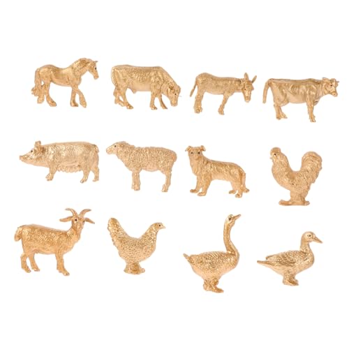 Beaupretty 12 Stück Teiliges Miniatur Bauernhoftier Figuren Realistische Kunststoff Tiere Modellspielzeug für Dekoration Bildung und Geschenke als Sammelfiguren und Lernspielzeug Beaupretty 12 Stück Teiliges Miniatur Bauernhoftier Figuren Realistische Kunststoff Tiere Modellspielzeug für Dekoration Bildung und Geschenke als Sammelfiguren und Lernspielzeug von Beaupretty