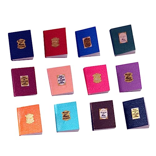 Beaupretty 12 Stück Teiliges Miniatur Buchmodell Lebensechte Puppenhaus Deko Kleine Notizbücher Mini Hausschmuck Accessoires Miniaturhaus Verzierung für Detailreiche Wohnwelten Beaupretty 12 Stück Teiliges Miniatur Buchmodell Lebensechte Puppenhaus Deko Kleine Notizbücher Mini Hausschmuck Accessoires Miniaturhaus Verzierung für Detailreiche Wohnwelten von Beaupretty