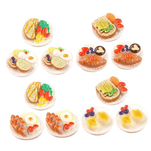 Beaupretty 12 Stück Teiliges Miniatur Food Modelle Dekorative Fake Dessert Accessoires für Puppenhaus Lebensmitteldeko Resin Ornament für Küchen Szenen Beaupretty 12 Stück Teiliges Miniatur Food Modelle Dekorative Fake Dessert Accessoires für Puppenhaus Lebensmitteldeko Resin Ornament für Küchen Szenen von Beaupretty