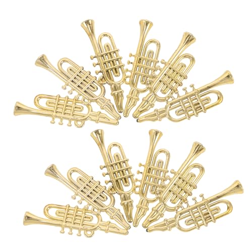 Beaupretty 12 Stück Teiliges Miniatur Musikinstrument aus Kunststoff Trompete und Saxophon Einzigartige Weihnachtsbaumdekoration für DIY Kränze Puppenhaus Zubehör und Festliche Beaupretty 12 Stück Teiliges Miniatur Musikinstrument aus Kunststoff Trompete und Saxophon Einzigartige Weihnachtsbaumdekoration für DIY Kränze Puppenhaus Zubehör und Festliche von Beaupretty