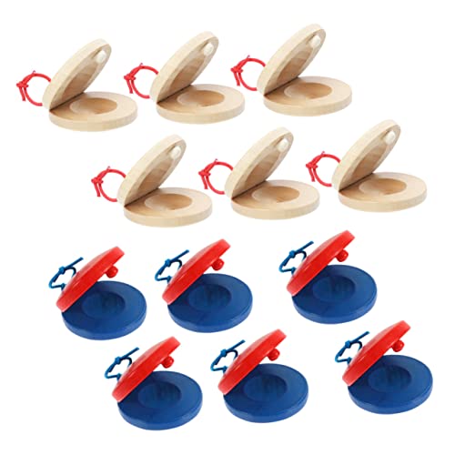 Beaupretty 12 Stück Teiliges Percussion aus Holz Musikinstrumente für Frühkindliche Bildung für Rhythmus und Musikspiel Sicher und Tragbar von Beaupretty