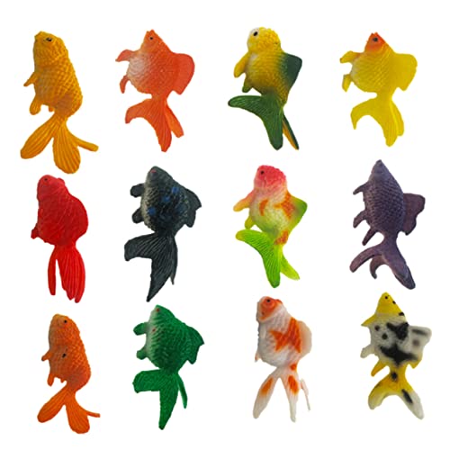 Beaupretty 12 Stück Teiliges Realistische Goldfisch Figuren aus Sicherem PVC Lebensechte Mini Fische als Kognitives Lernspielzeug für Leicht und Kompakt für Spielerische Früherziehung und Beaupretty 12 Stück Teiliges Realistische Goldfisch Figuren aus Sicherem PVC Lebensechte Mini Fische als Kognitives Lernspielzeug für Leicht und Kompakt für Spielerische Früherziehung und von Beaupretty
