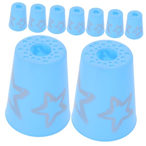 Beaupretty 12 Stück Teiliges Stapelbecher Set Spielbecher für Wettbewerb und Party Stapelbare Trainingsbecher für Erwachsene Leicht zu Reinigen für Spiel und Übungszwecke von Beaupretty