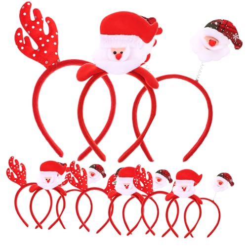Beaupretty 12 Stück Teiliges Weihnachts-haarreif Rentier Schneemann-motiven Bequeme Leicht Tragbare Haar-accessoires für Erwachsene für Party Karnevalskostüme Beaupretty 12 Stück Teiliges Weihnachts-haarreif Rentier Schneemann-motiven Bequeme Leicht Tragbare Haar-accessoires für Erwachsene für Party Karnevalskostüme von Beaupretty