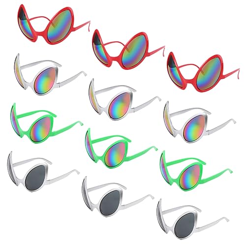 Beaupretty 12 Stück lustige Brille lustige Alien-Brille Brille Männer außerirdische Brille prop randlos Ausländer Rave außerirdische kostüm frauen Brillenzubehör lustiges Alien-Kostüm Plastik Beaupretty 12 Stück lustige Brille lustige Alien-Brille Brille Männer außerirdische Brille prop randlos Ausländer Rave außerirdische kostüm frauen Brillenzubehör lustiges Alien-Kostüm Plastik von Beaupretty