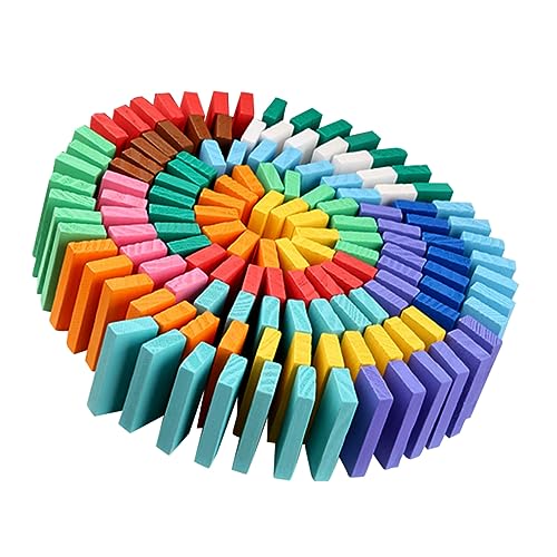 Beaupretty 120 Stück Farbenfrohe Domino Blocks Pädagogisches Holzspielzeug für und Kreativität Geeignet für Jungen und Mädchen Beaupretty 120 Stück Farbenfrohe Domino Blocks Pädagogisches Holzspielzeug für und Kreativität Geeignet für Jungen und Mädchen von Beaupretty