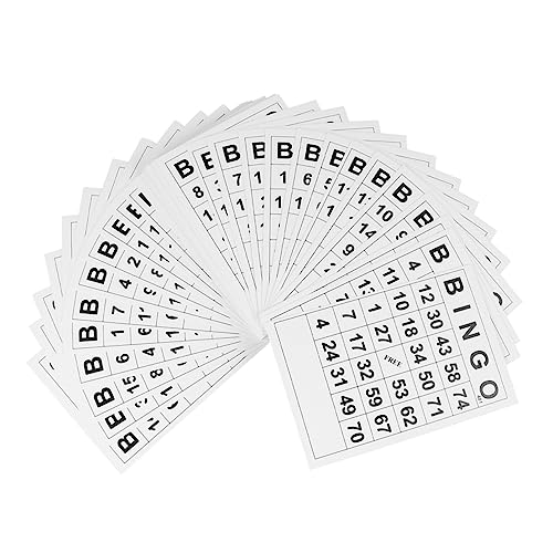 Beaupretty 120 Stück Teiliges Bingo Kartenspiel für Pädagogisches Lernspielzeug mit Zahlenintelligenz Interaktives Familienspiel für Soziale und Einfache Handhabung für Geburtstag und Beaupretty 120 Stück Teiliges Bingo Kartenspiel für Pädagogisches Lernspielzeug mit Zahlenintelligenz Interaktives Familienspiel für Soziale und Einfache Handhabung für Geburtstag und von Beaupretty