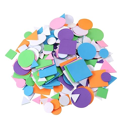 Beaupretty 1250 Stück Eva Geometric Shape Sticker Bunte Selbstklebende Schaumstoffaufkleber für Zufälligen und Farben für Bastelprojekte und Schuldekorationen Beaupretty 1250 Stück Eva Geometric Shape Sticker Bunte Selbstklebende Schaumstoffaufkleber für Zufälligen und Farben für Bastelprojekte und Schuldekorationen von Beaupretty