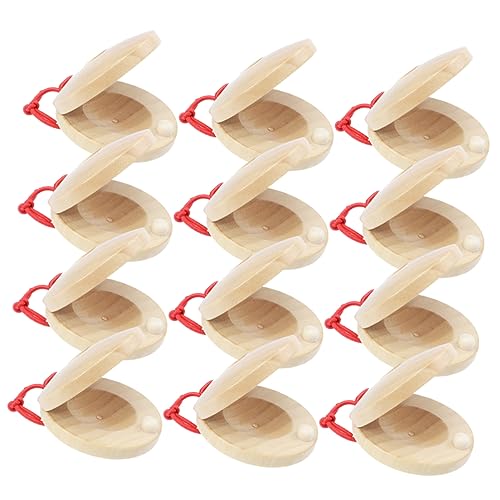 Beaupretty 12Stücke Kastagnetten aus Holz für Langlebige Fingerkastagnetten Musikalisches Koordination und Intelligenz für Kleine Musikliebhaber Beaupretty 12Stücke Kastagnetten aus Holz für Langlebige Fingerkastagnetten Musikalisches Koordination und Intelligenz für Kleine Musikliebhaber von Beaupretty