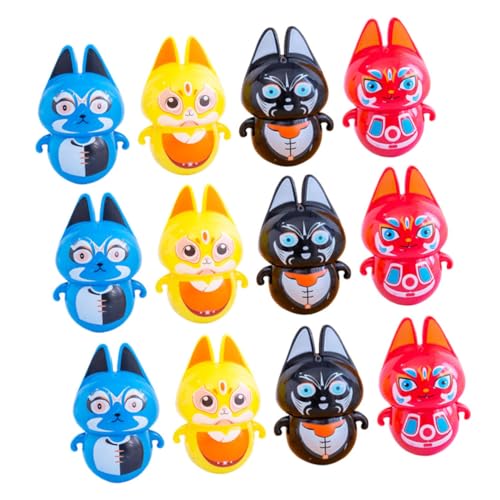 Beaupretty 12Stücke Peking Oper Katzen Tumbler Farbige Plastik Tumbler für Kompaktes Design Fördert Praktische Fähigkeiten und Bringt Freude Kinderzimmer Beaupretty 12Stücke Peking Oper Katzen Tumbler Farbige Plastik Tumbler für Kompaktes Design Fördert Praktische Fähigkeiten und Bringt Freude Kinderzimmer von Beaupretty