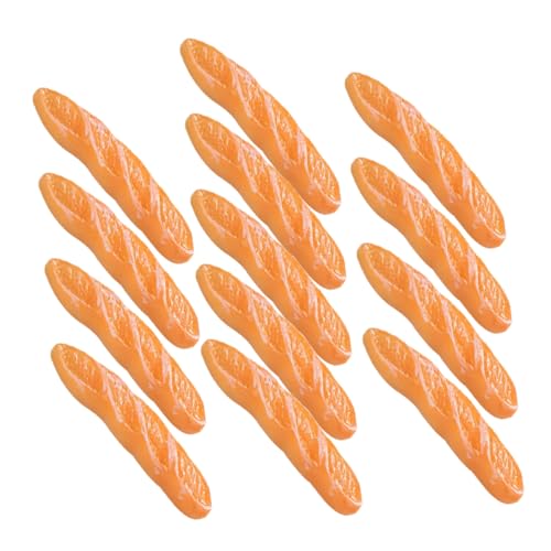 Beaupretty 13 Stück Miniatur Brot Deko Teile Realistische Kunst Bäckerei für Puppenhaus für Kindergeburtstag und Tischdekoration von Beaupretty