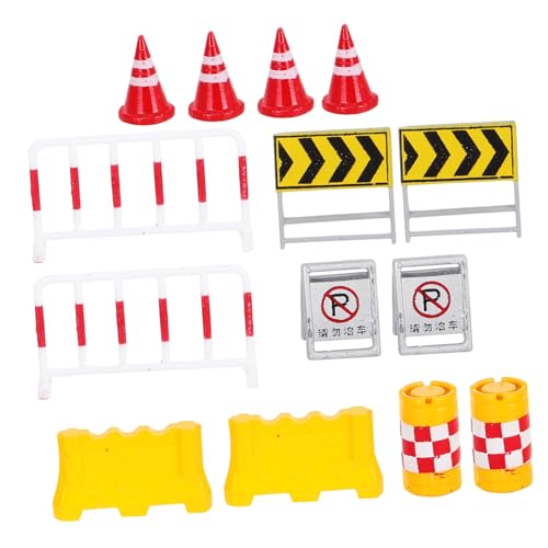 Beaupretty 14 Stck Teiliges Mini Verkehrszeichen mit Kleinen Orangen Kegeln Realistischen Straßenbarrieren und Mini Ampeln Dreidimensionales Design für Kreative Miniaturlandschaften für Beaupretty 14 Stck Teiliges Mini Verkehrszeichen mit Kleinen Orangen Kegeln Realistischen Straßenbarrieren und Mini Ampeln Dreidimensionales Design für Kreative Miniaturlandschaften für von Beaupretty