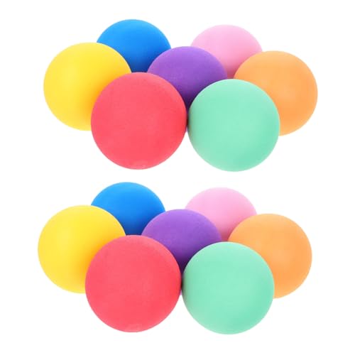 Beaupretty 14 Stück Teiliges Kleine Bunte Schaumstoffbälle aus Weichem Material Elastische Schwämme für Drinnen und Draußen Kindersicheres für Jungen und Mädchen als Geburtstags Party Deko von Beaupretty