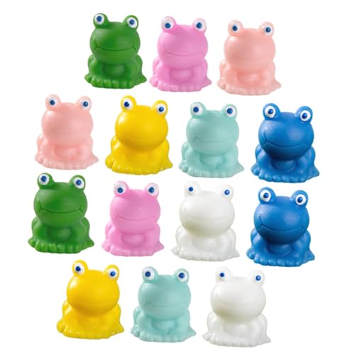 Beaupretty 14 Stück Teiliges Miniatur Frosch Figuren aus Resin Niedliche Mini Frosch Modelle für Gartendeko Draußen Mikrolandschaft Auto Balkon und DIY Bastelornamente Beaupretty 14 Stück Teiliges Miniatur Frosch Figuren aus Resin Niedliche Mini Frosch Modelle für Gartendeko Draußen Mikrolandschaft Auto Balkon und DIY Bastelornamente von Beaupretty