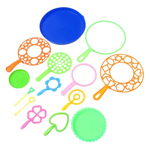 Beaupretty 14 Stück Teiliges Seifenblasen Set für Bunte Blasenspielzeuge für Outdoor Events als Party für Mädchen Ab Jahren Zufällige Farbe Zufällige Farbe von Beaupretty