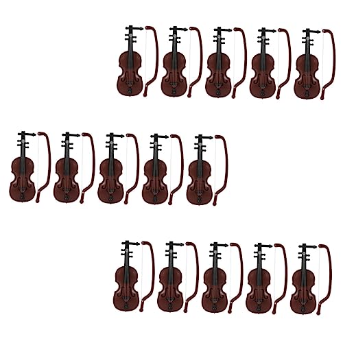 Beaupretty 15 Sätze Mini Violinen Deko Holzstruktur Weihnachtsornamente Simulationsmodelle für Kreative Bastelprojekte Geschenkideen für Büro und Zuhause Beaupretty 15 Sätze Mini Violinen Deko Holzstruktur Weihnachtsornamente Simulationsmodelle für Kreative Bastelprojekte Geschenkideen für Büro und Zuhause von Beaupretty