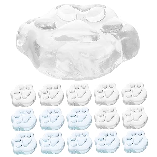 Beaupretty 16 Stück Katzenpfoten Stressabbau Teiliges Transparentes Kawaii Squeeze Toy für Partys Entspannung und Kreative Spiele Erwachsene von Beaupretty