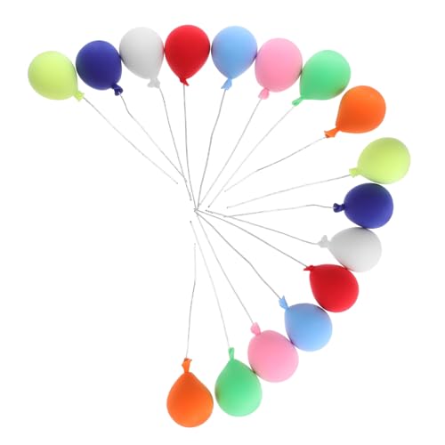 Beaupretty 16 Stück Teiliges Bunte Mini-Luftballons Puppenhaus-deko Realistische Miniatur Cupcake Tortenaufsätze für Geburtstag Hochzeit Kreative Spiel Sammlerdetails Beaupretty 16 Stück Teiliges Bunte Mini-Luftballons Puppenhaus-deko Realistische Miniatur Cupcake Tortenaufsätze für Geburtstag Hochzeit Kreative Spiel Sammlerdetails von Beaupretty