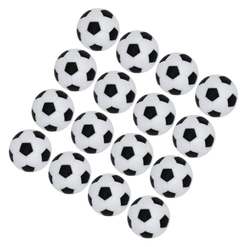 Beaupretty 16 Stück Teiliges Foosball Tischfußball Ersatzbälle Set aus HIPS Material Kompakte Mini Fußball Kugeln für Drinnen Tischfußballspiel Zubehör zur Koordinationsförderung und von Beaupretty