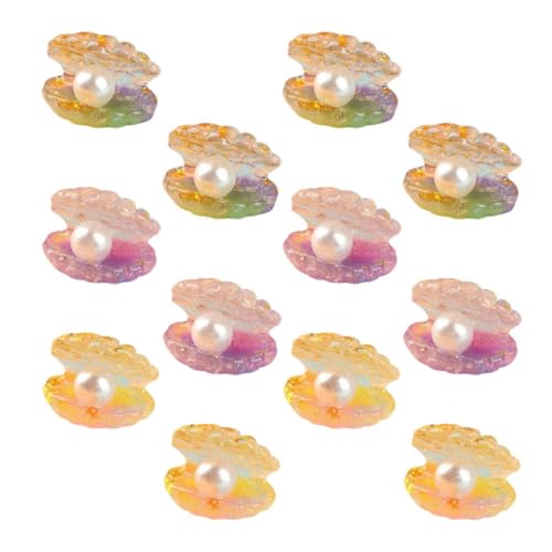 Beaupretty 16 Stück Teiliges Leuchtender Charms mit Kunstperlen DIY Resin Bastelbedarf für Aquarien Mikro Landschaften und Garten Dekoration von Beaupretty