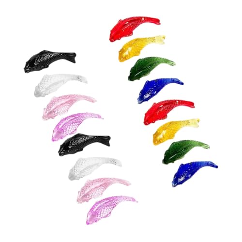 Beaupretty 16 Stück Teiliges Mini Koi Fisch Figuren aus Kristall Harz Bunte Dekoration Micro Landschaft Schmuck für Puppenhaus Gartenteich Zubehör Beaupretty 16 Stück Teiliges Mini Koi Fisch Figuren aus Kristall Harz Bunte Dekoration Micro Landschaft Schmuck für Puppenhaus Gartenteich Zubehör von Beaupretty